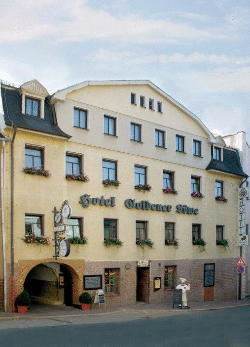 Hotel Goldener Loewe Zeulenroda-Triebes المظهر الخارجي الصورة