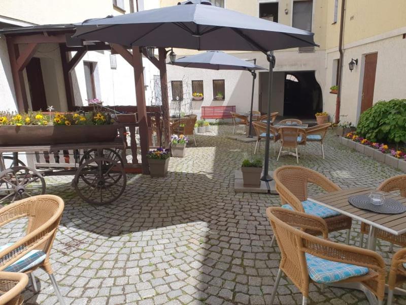 Hotel Goldener Loewe Zeulenroda-Triebes المظهر الخارجي الصورة