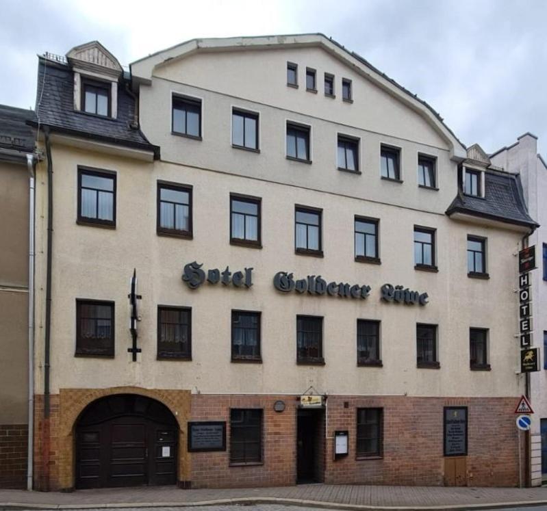 Hotel Goldener Loewe Zeulenroda-Triebes المظهر الخارجي الصورة